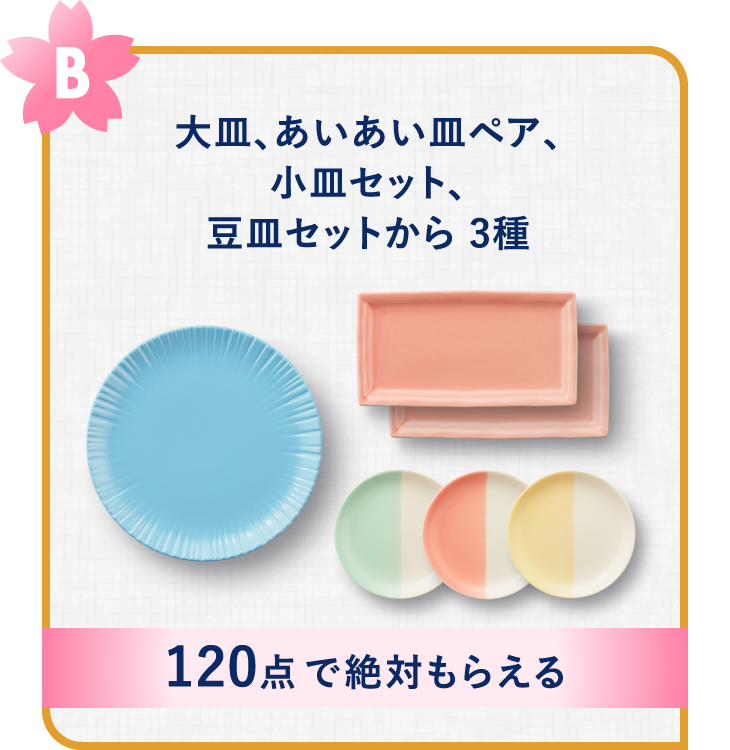 絶対もらえる 春のあいあい皿 Web応募 サントリー