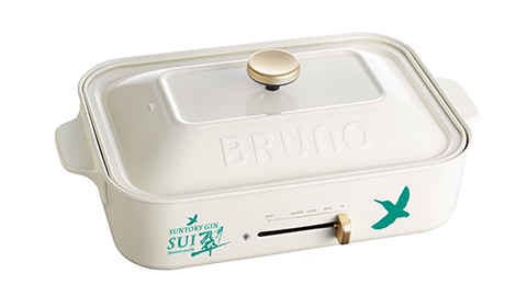 BRUNOコンパクトホットプレート ホワイト